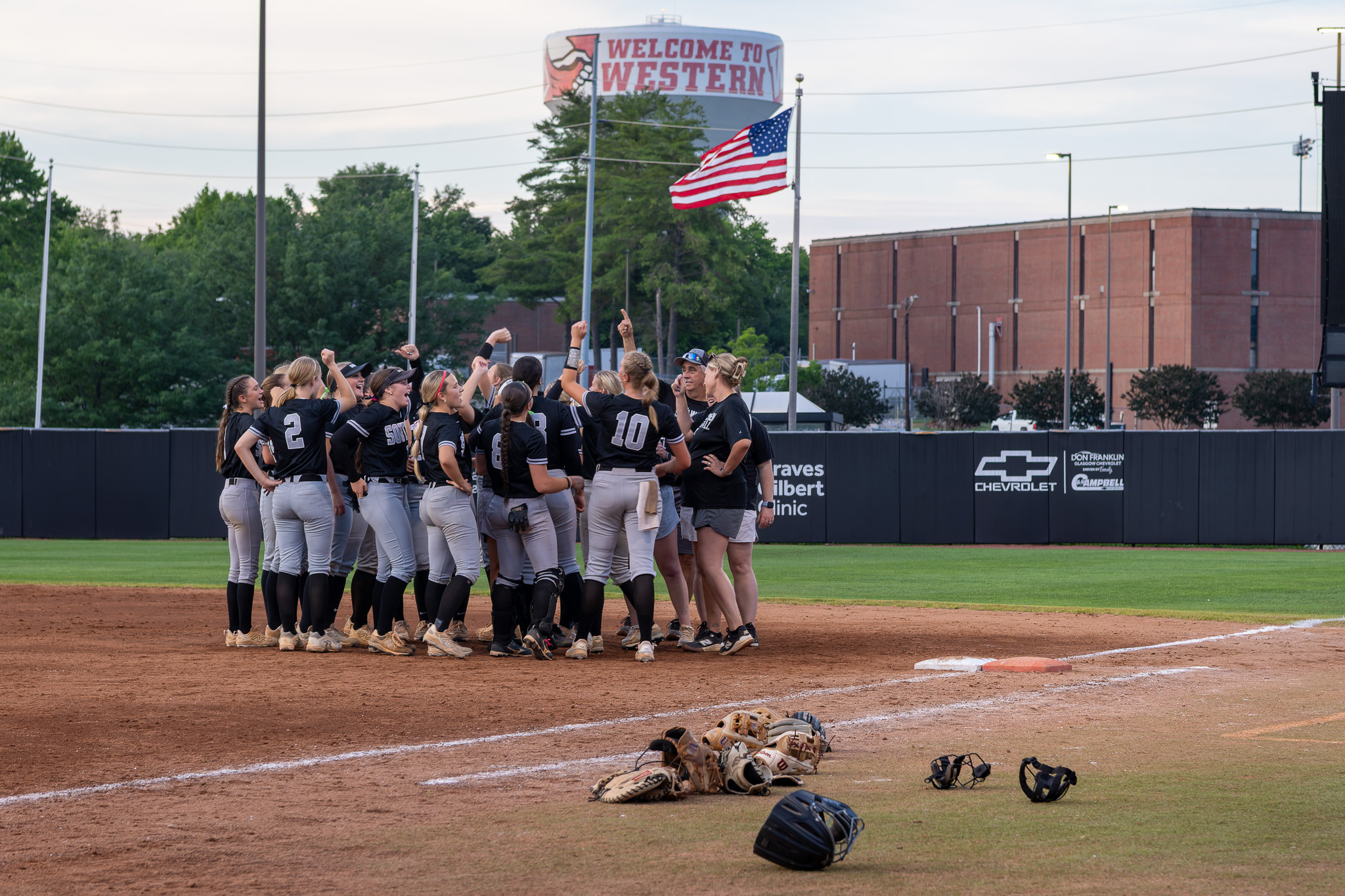 South Warren Spartans softball players and coaches preparing for the 2026 state tournament
